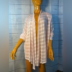 Jaclyn Smith pink medium length Blouse 2XL